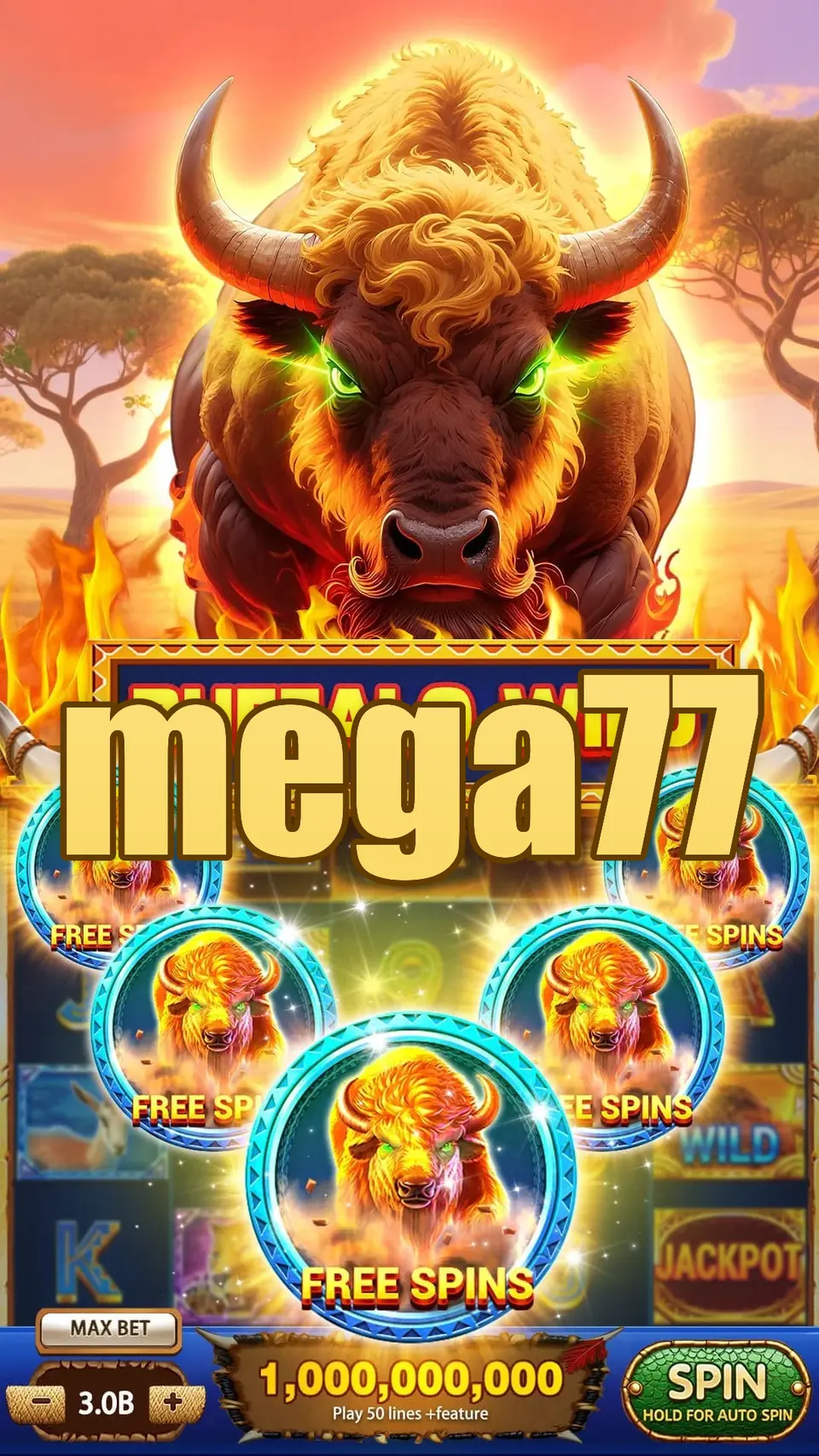 mega77 Tangkapan Layar Resmi APK